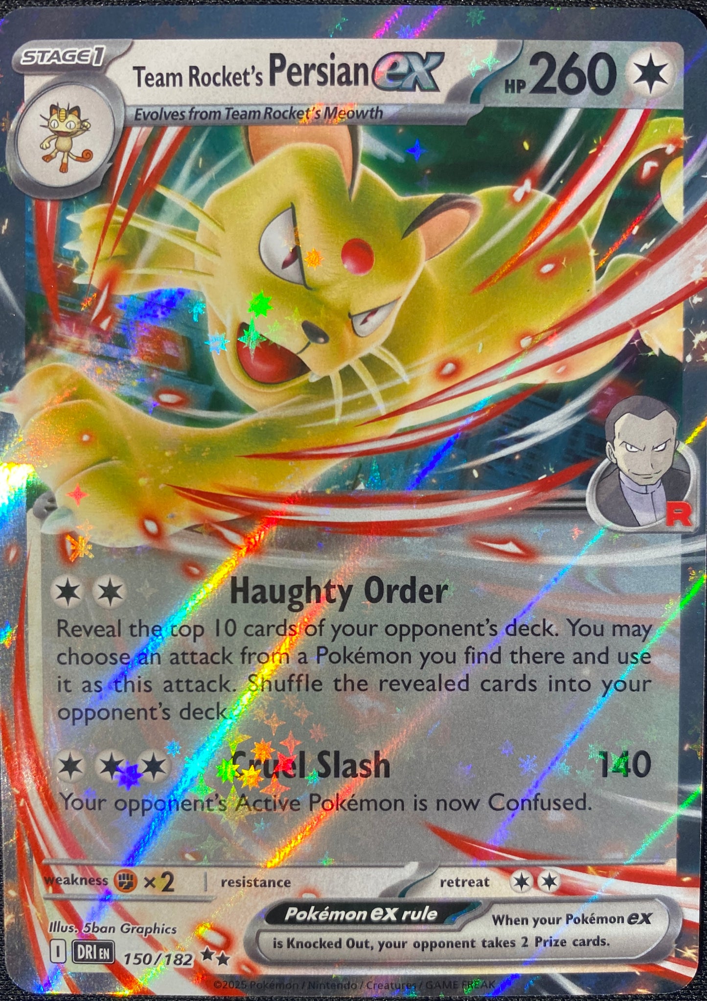 Team Rocket's Persian ex - 150/182