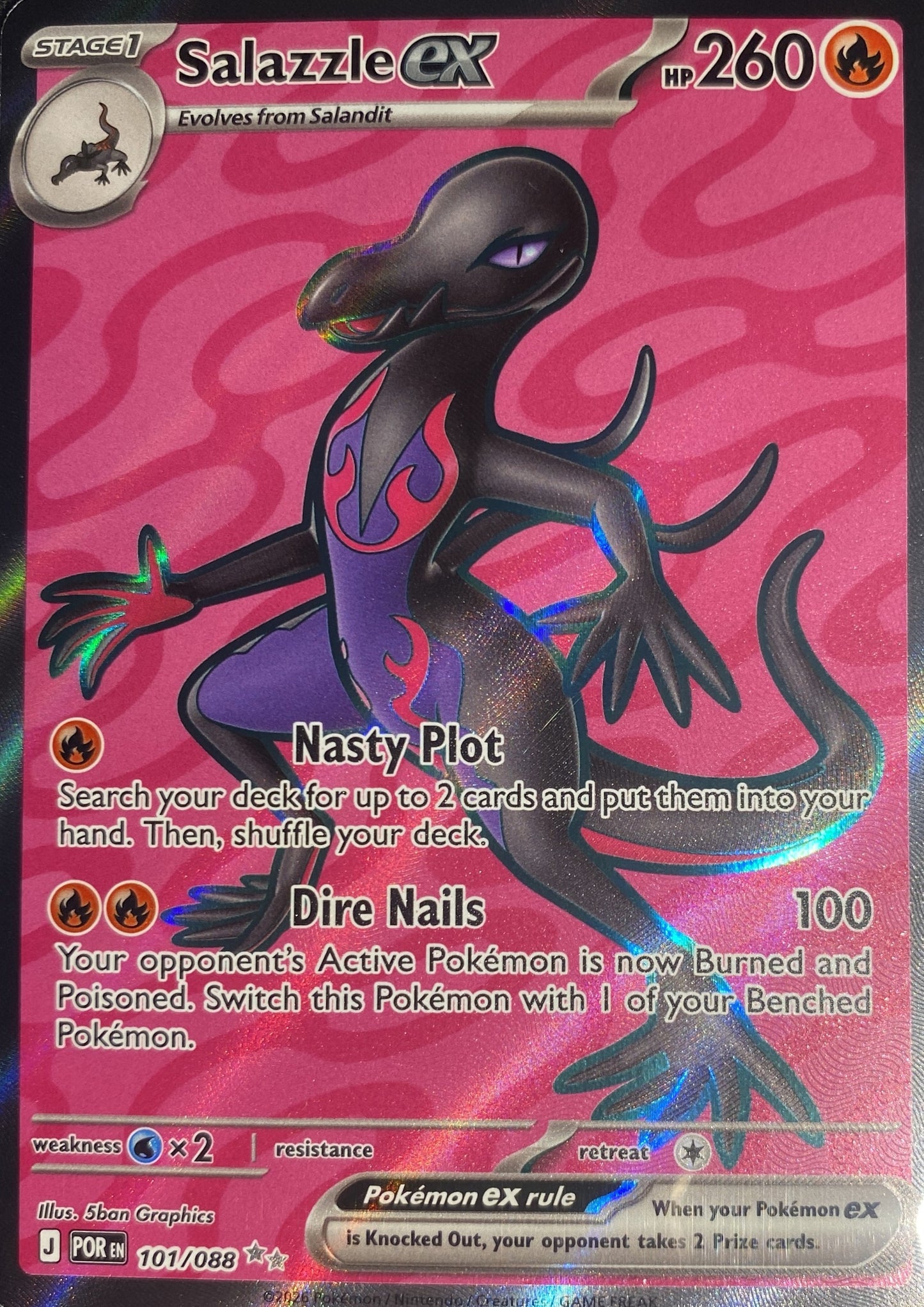 Salazzle ex - 101/088