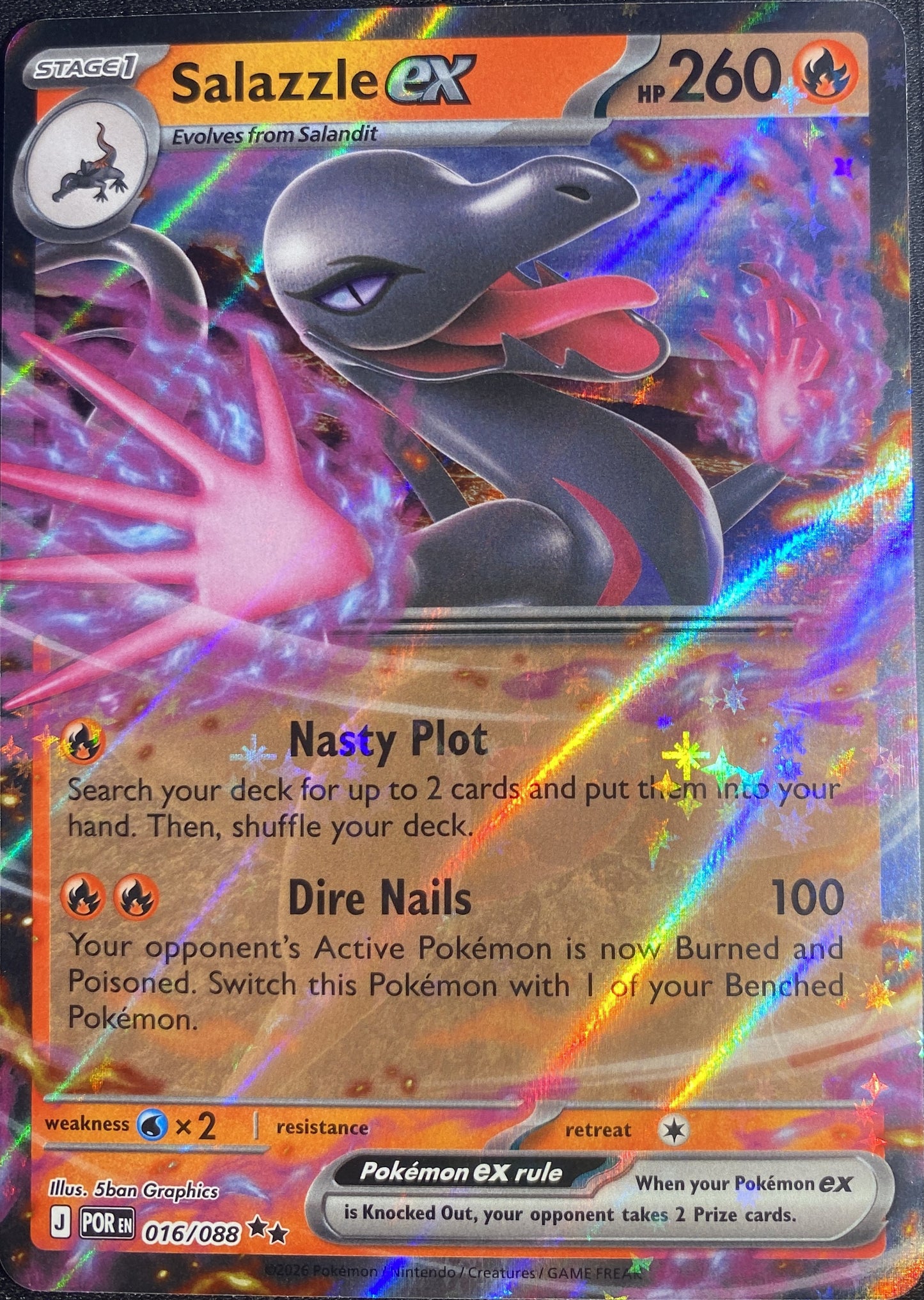 Salazzle ex - 016/088