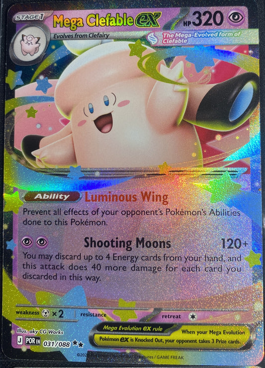 Mega Clefable ex - 031/088