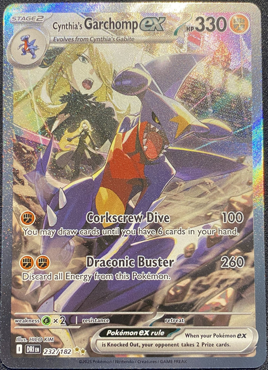 Cynthia’s Garchomp ex - 232/182
