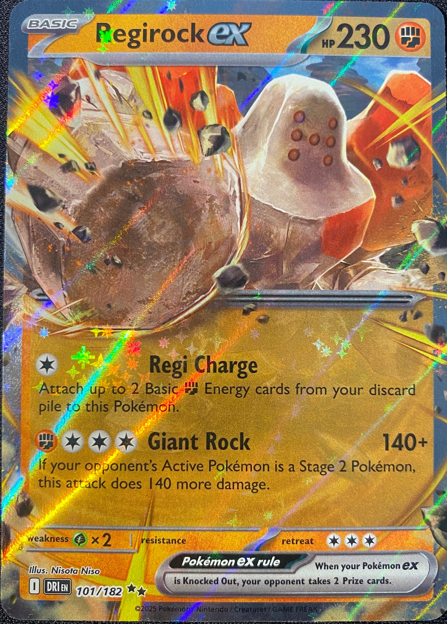 Regirock ex - 101/182