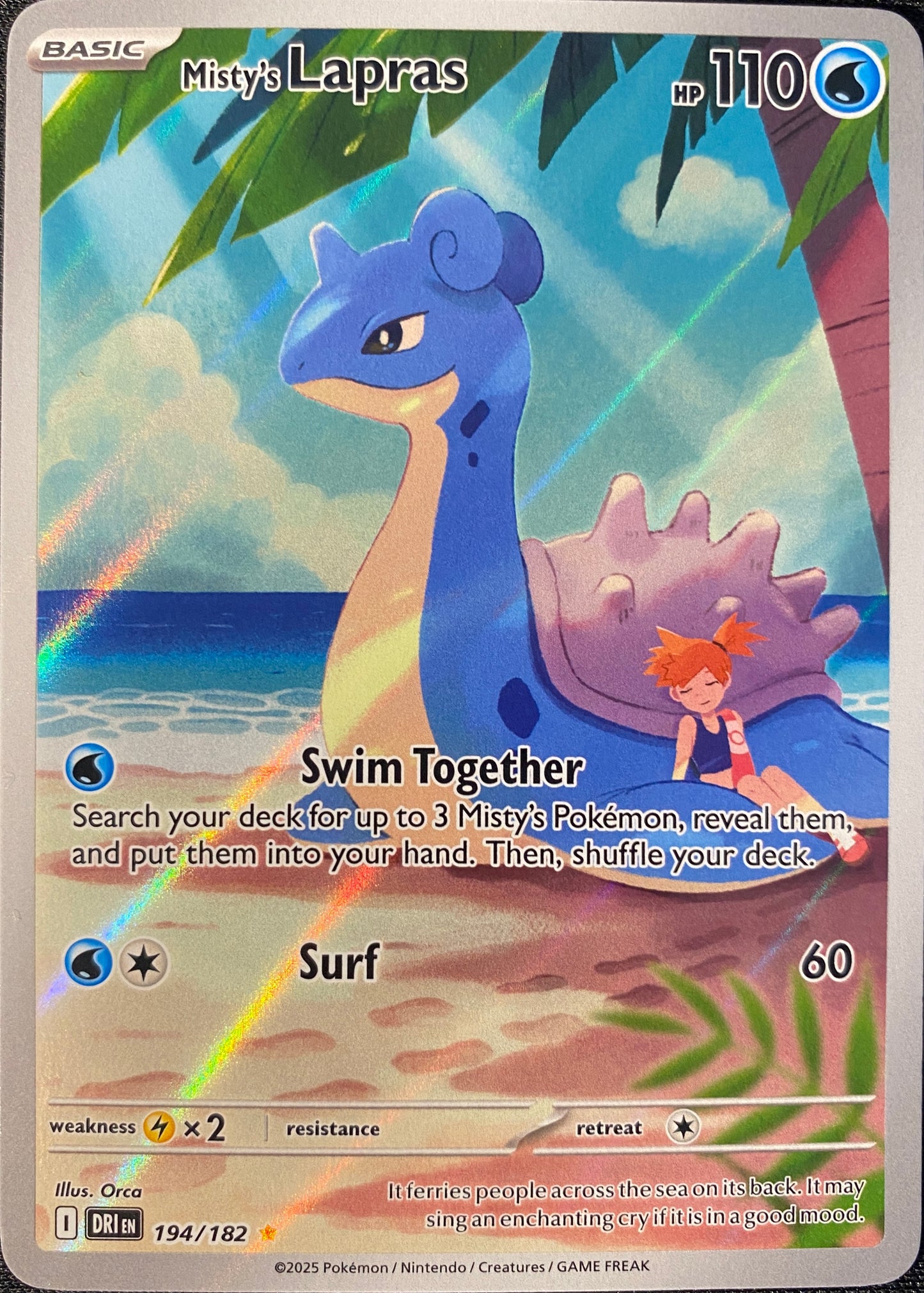 Misty's Lapras - 194/182