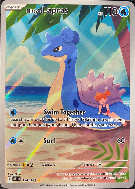 Misty's Lapras - 194/182