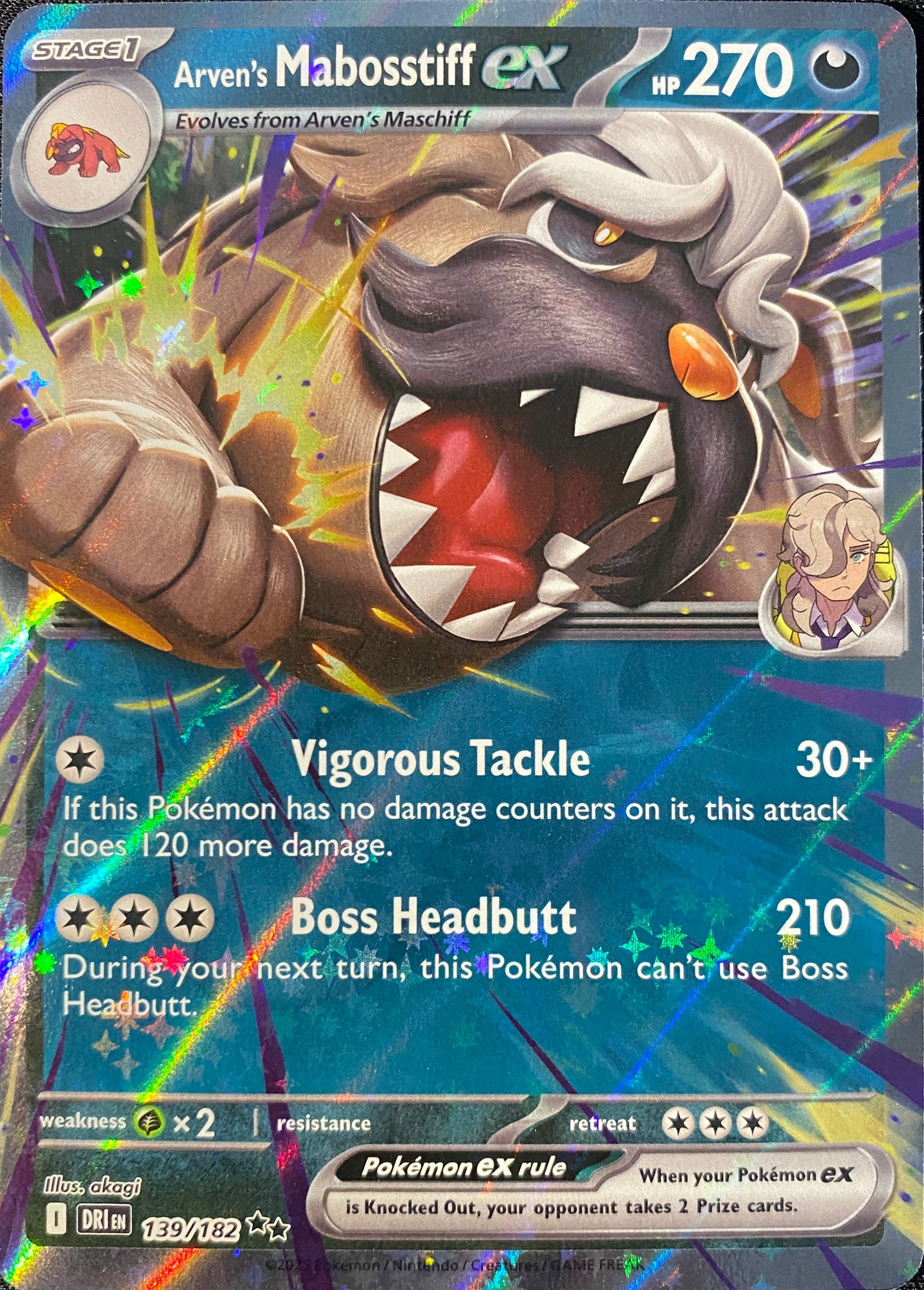 Arven's Mabosstiff ex – 139/182