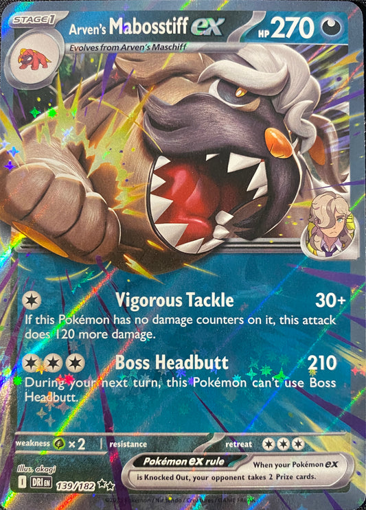 Arven's Mabosstiff ex – 139/182