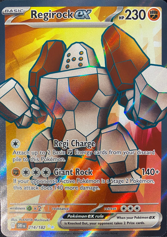 Regirock ex - 214/182