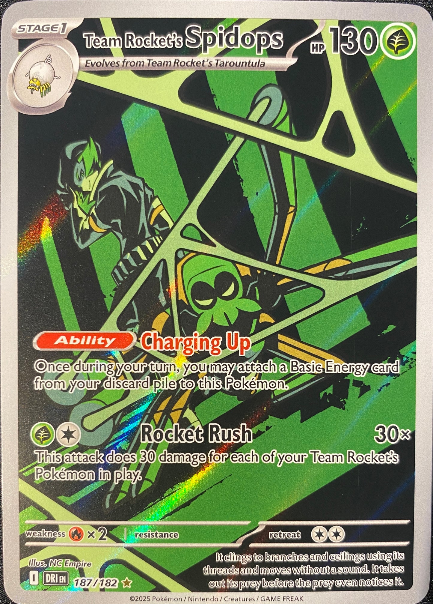 Team Rocket's Spidops - 187/182