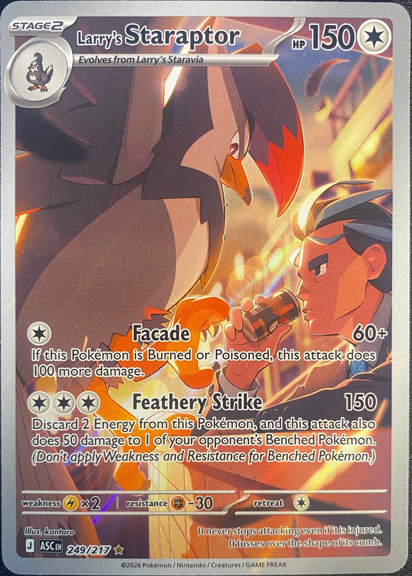 Larry's Staraptor - 249/217