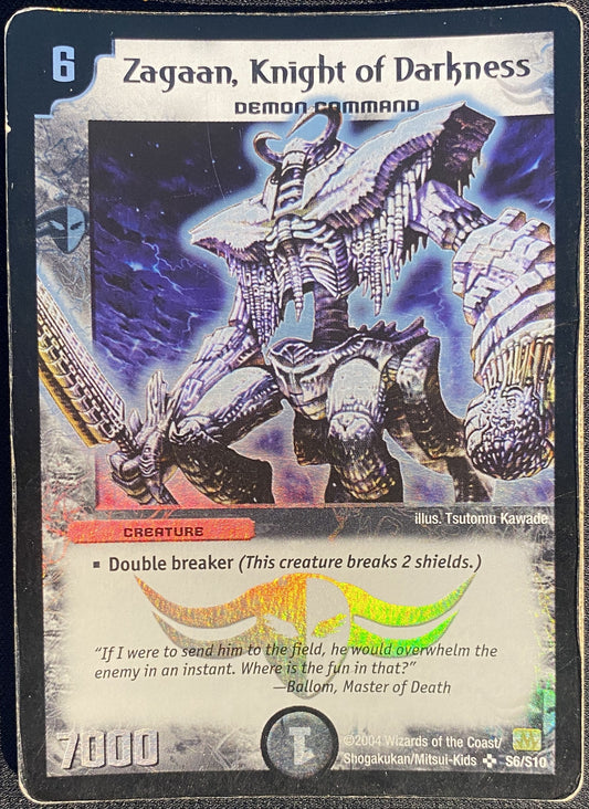 Zagaan, Knight of Darkness - S6/S10