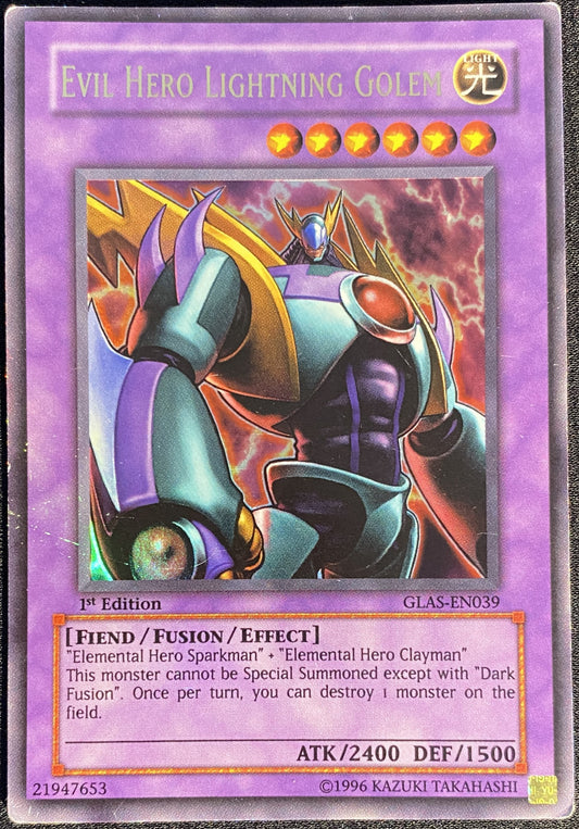Evil Hero Lightning Golem - GLAS-EN039