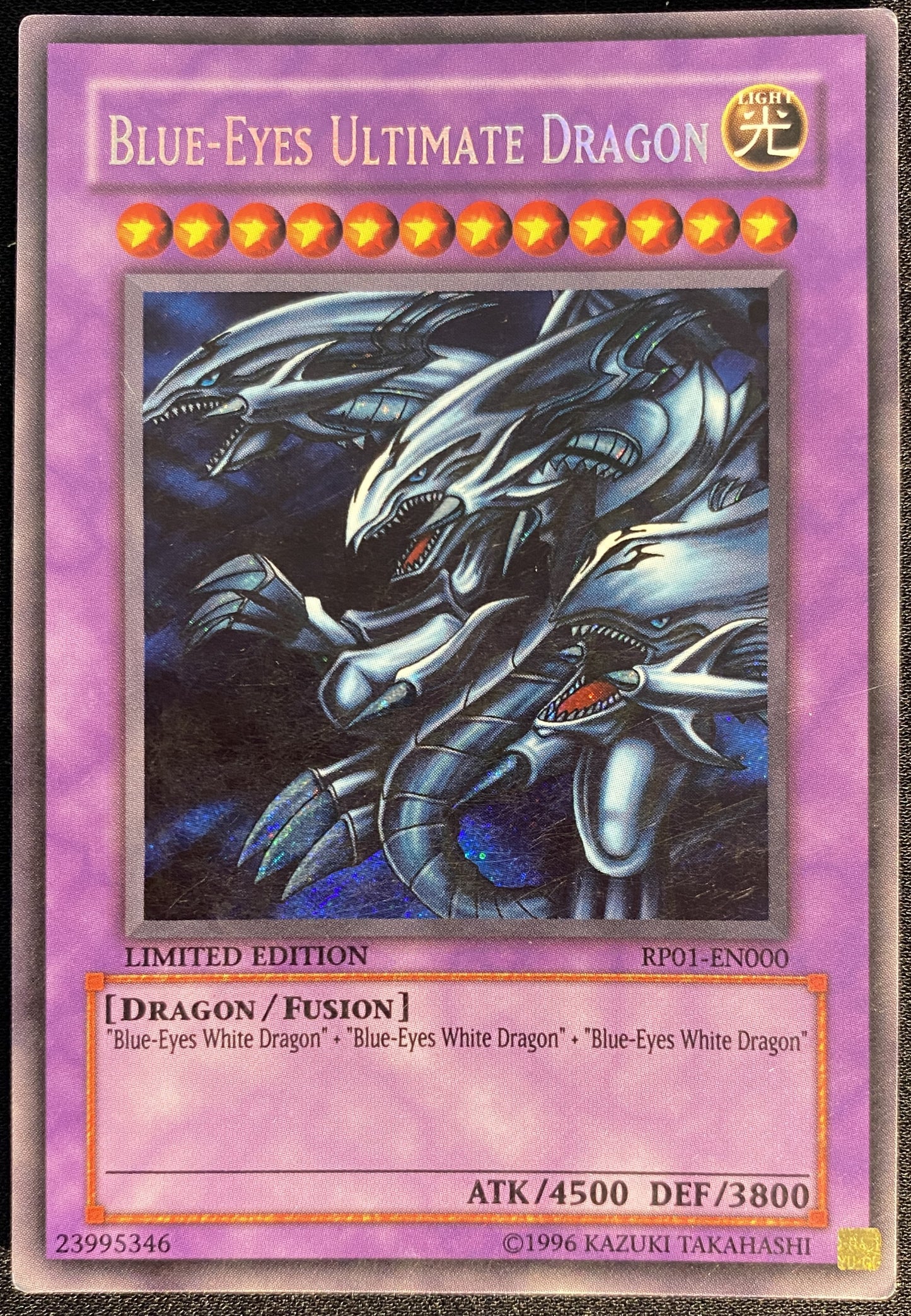Blue-Eyes Ultimate Dragon - RP01-EN000