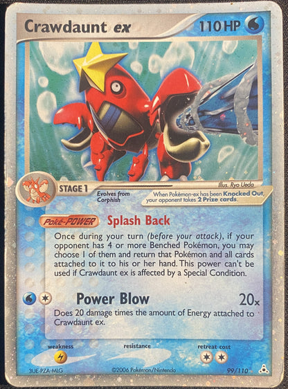 Crawdaunt ex - 99/110