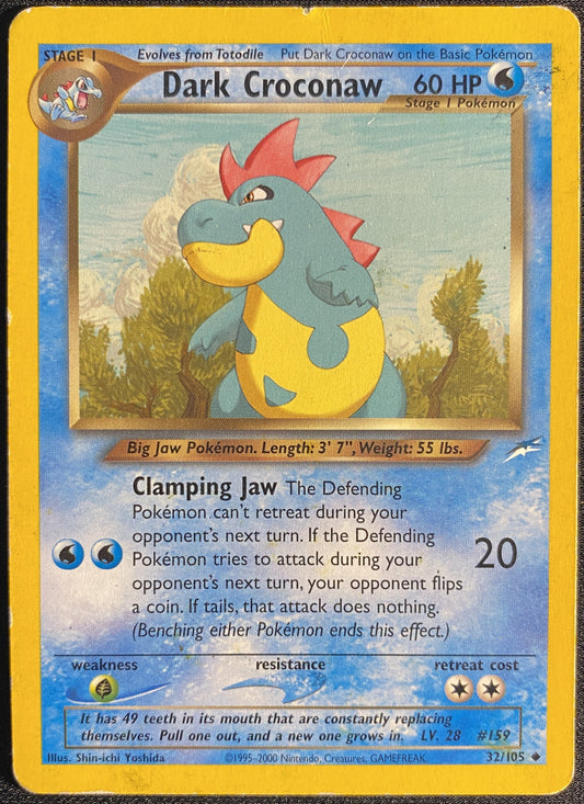 Dark Croconaw – 32/105