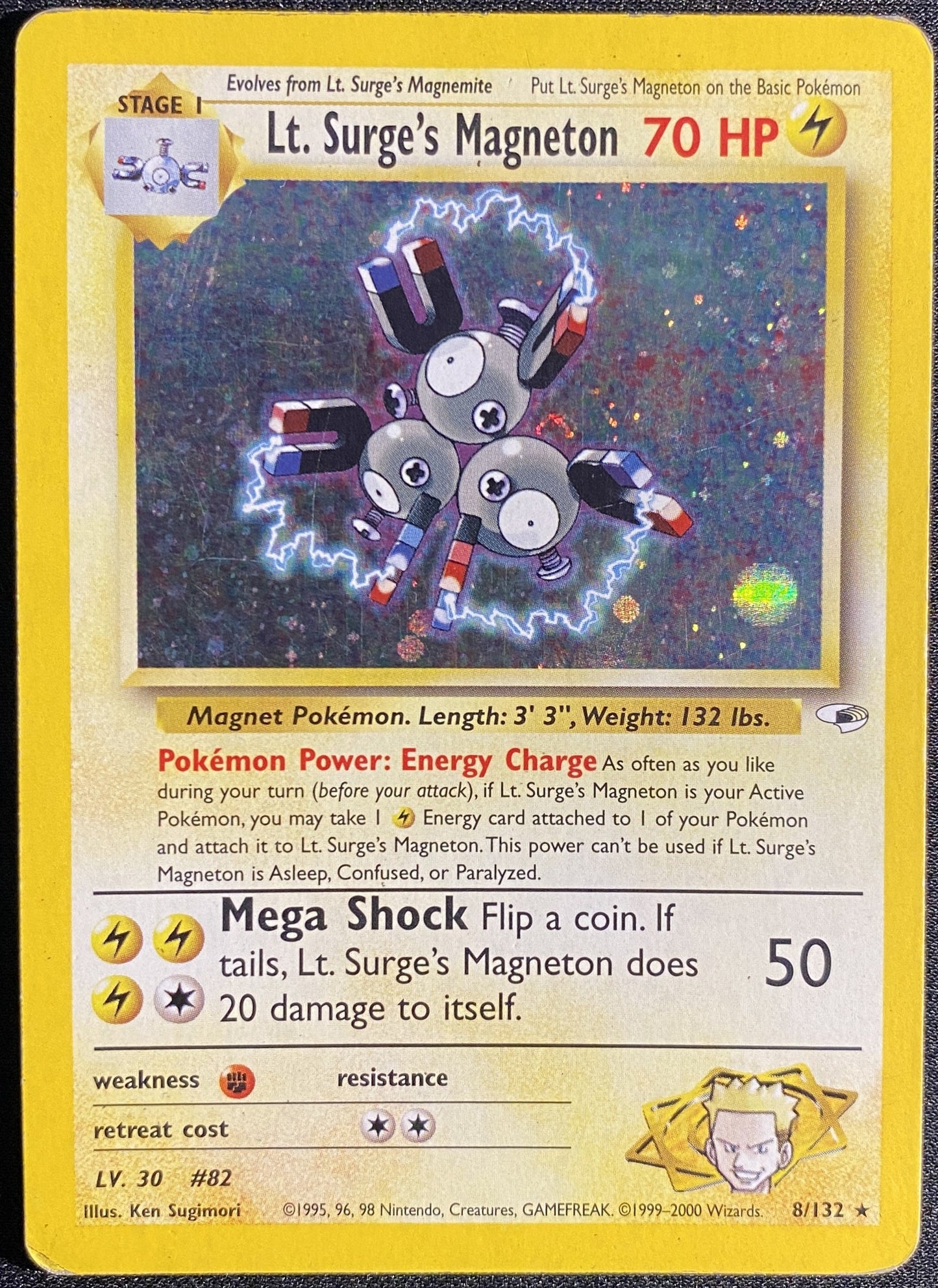 Lt. Surge's Magneton - 8/132
