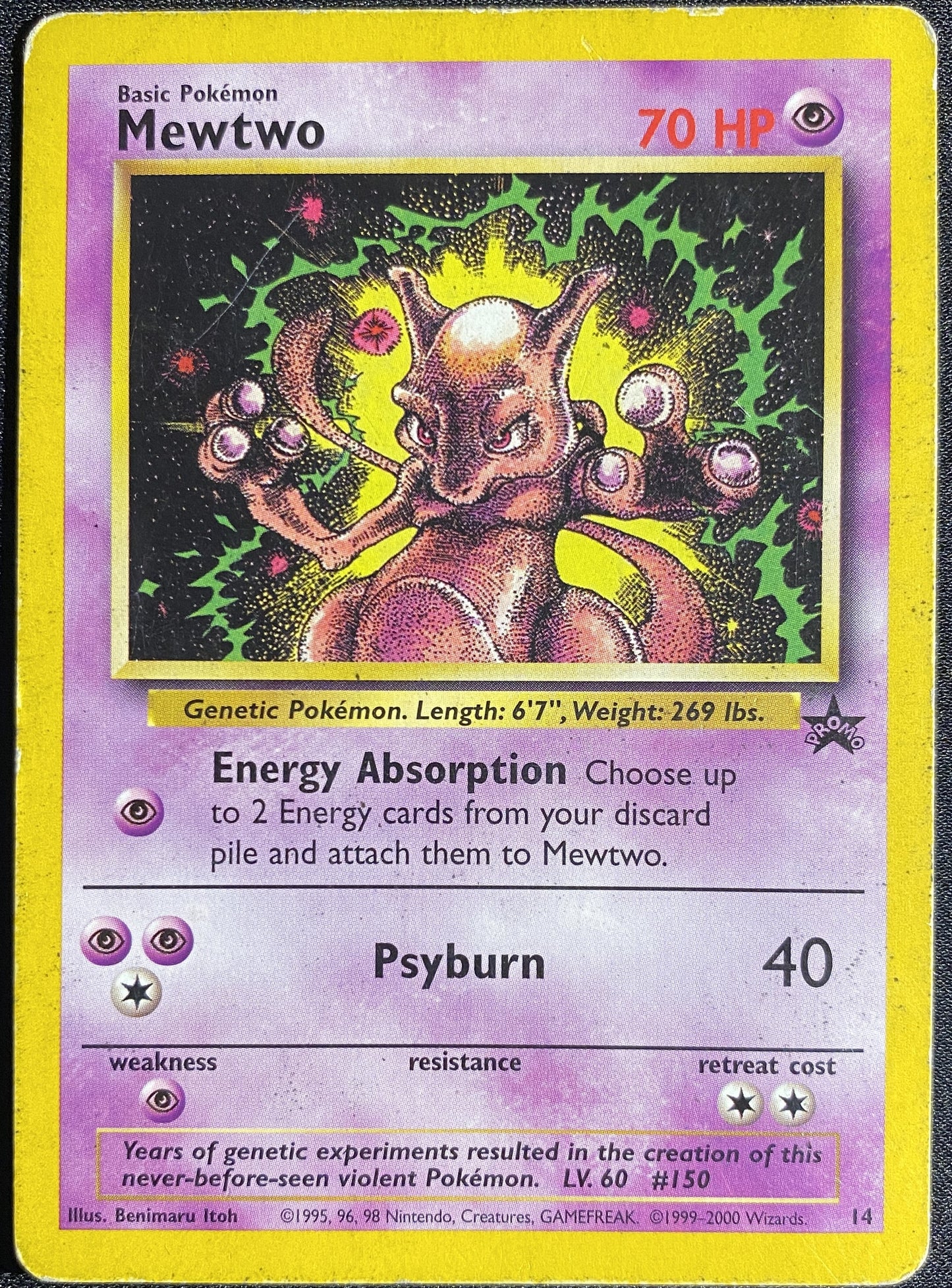 Mewtwo Promo (WotC Black Star Promo 14)