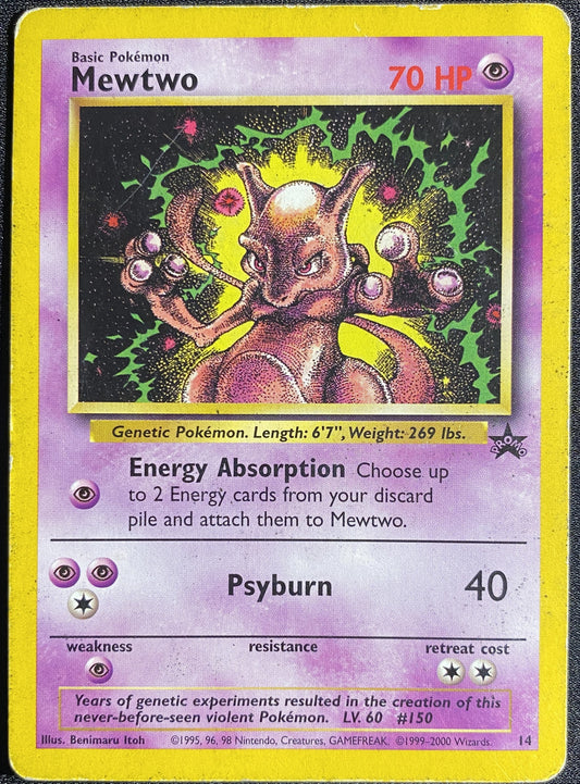 Mewtwo Promo (WotC Black Star Promo 14)