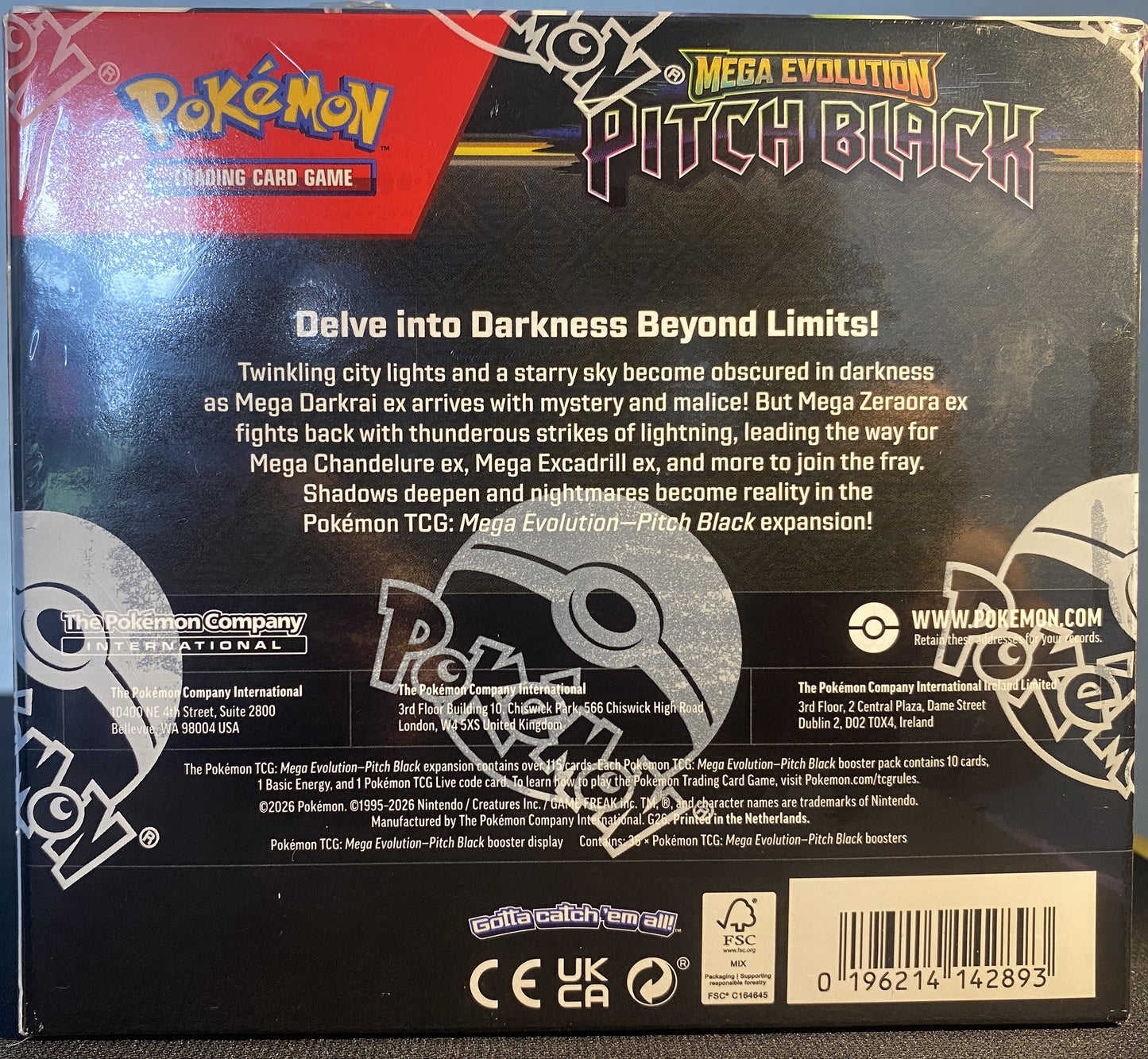 Pitch Black - Booster Box (36 Packs)
