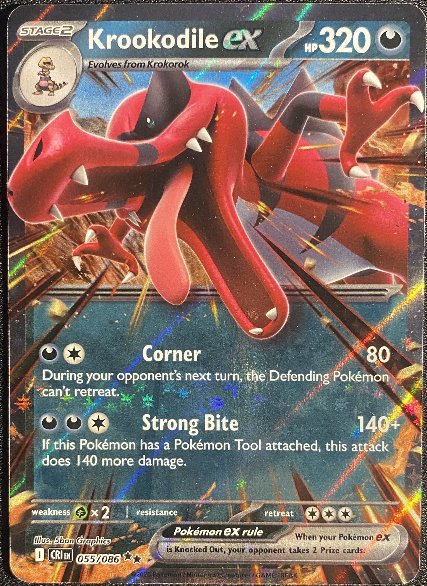 Krookodile ex - 055/086