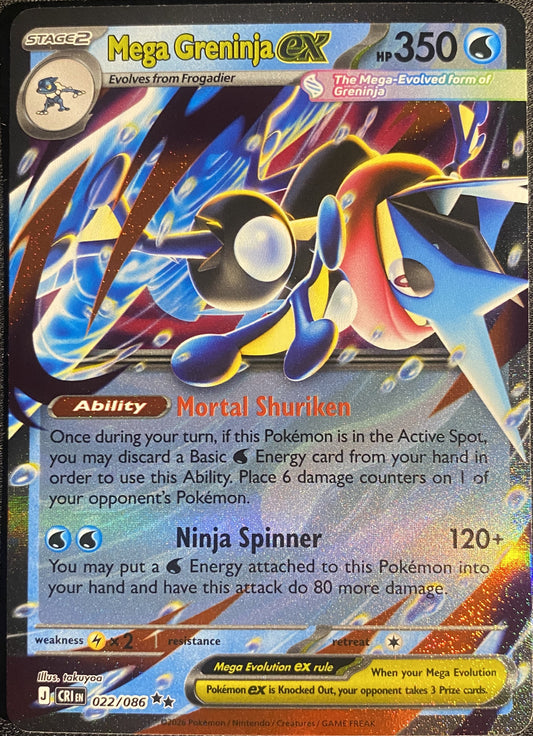 Mega Greninja ex - 022/086