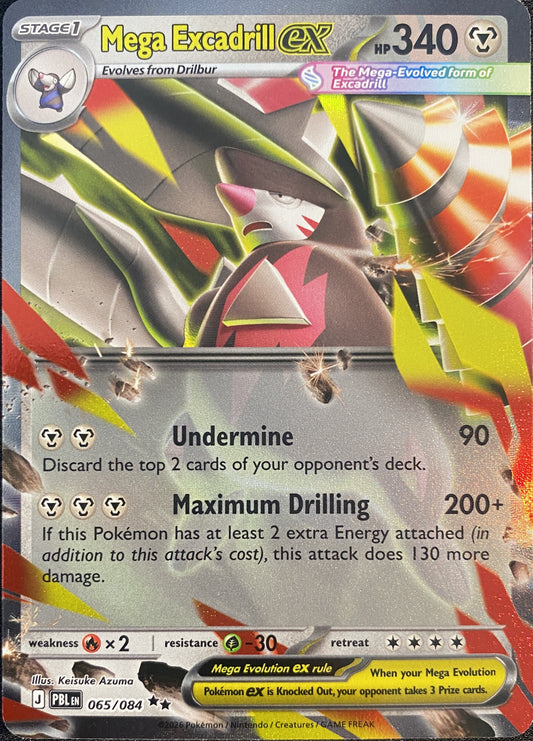 Mega Excadrill ex – 065/084