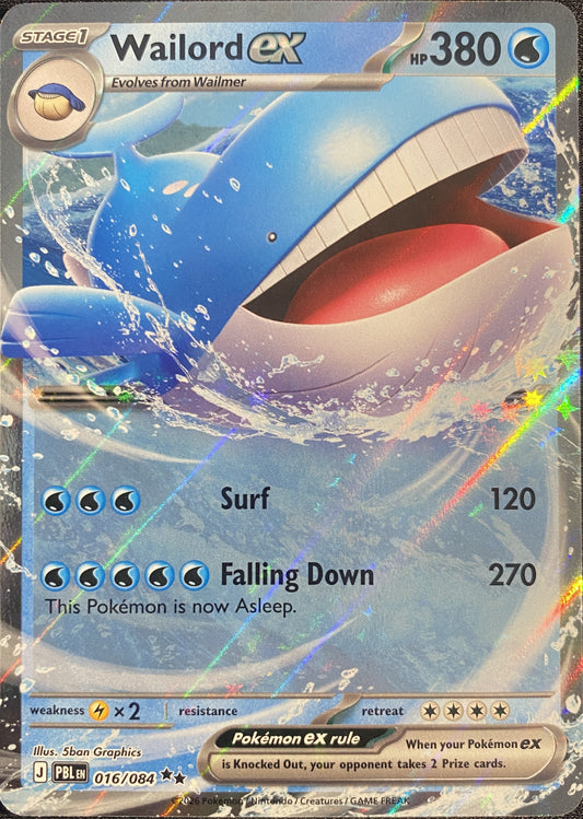 Wailord ex – 016/084