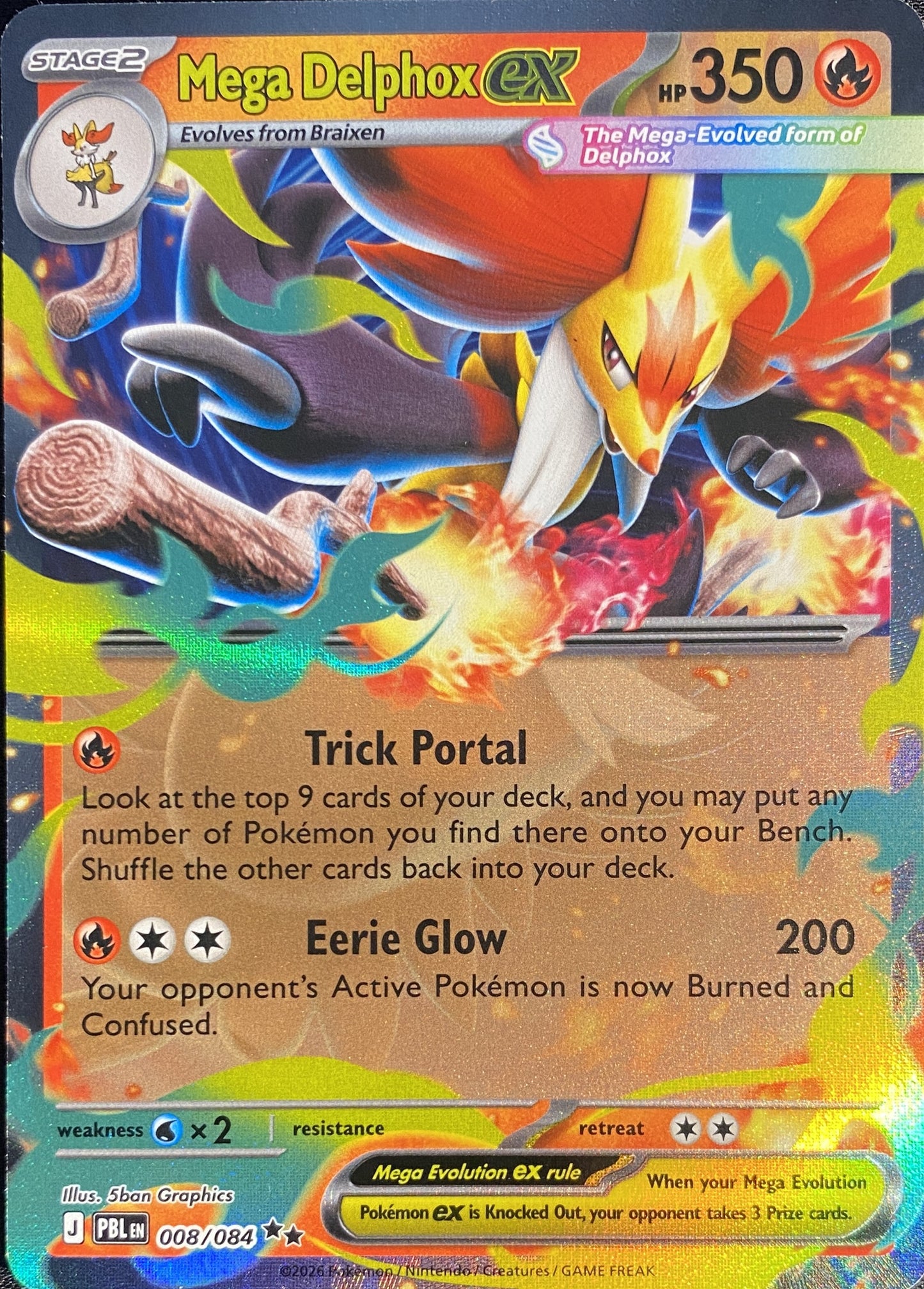 Mega Delphox ex - 008/084