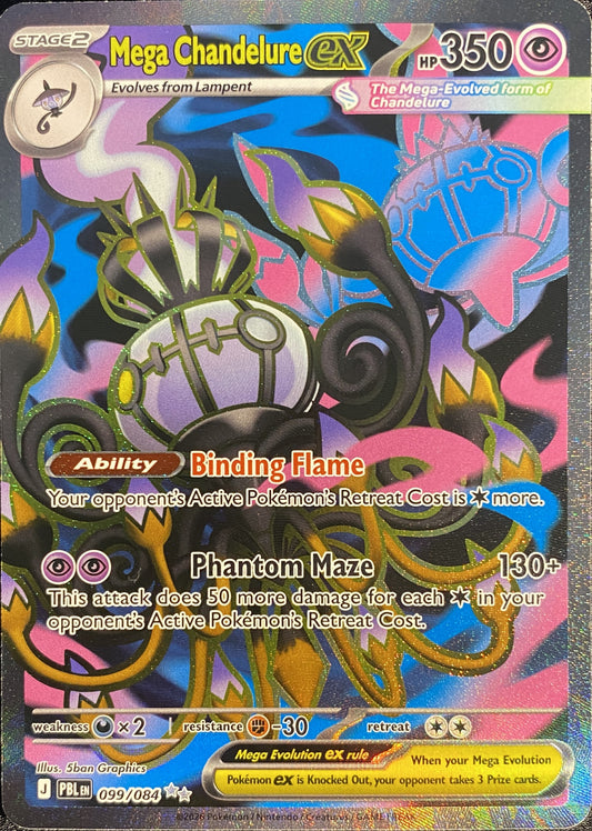 Mega Chandelure ex - 099/084